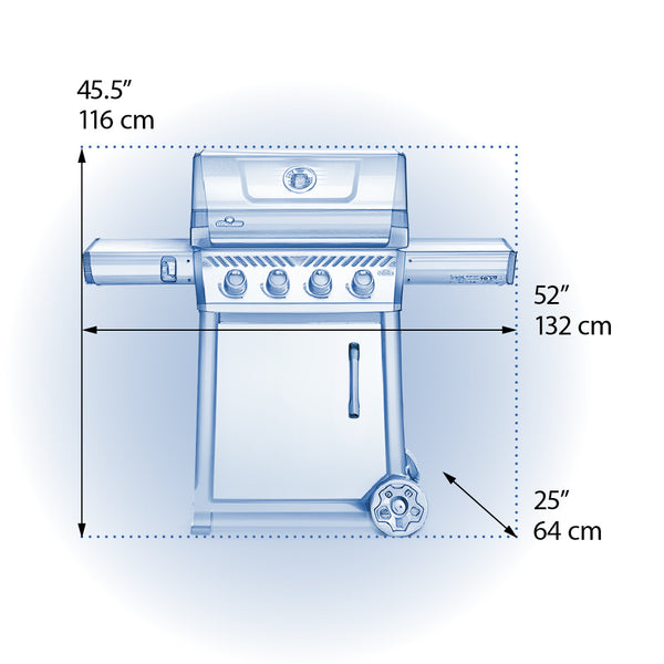 Asador de Gas Napoleon Freestyle 425