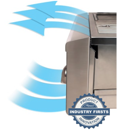 Asador de Gas Artisan 32" American Eagle Carrito