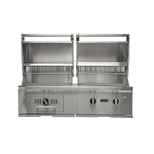 Asador Híbrido 50" Coyote Empotrable 3rd Gen