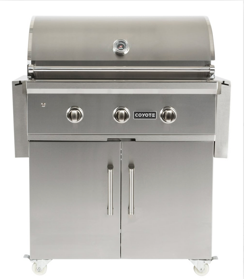 Asador de Gas Coyote 34" Serie C con Carrito