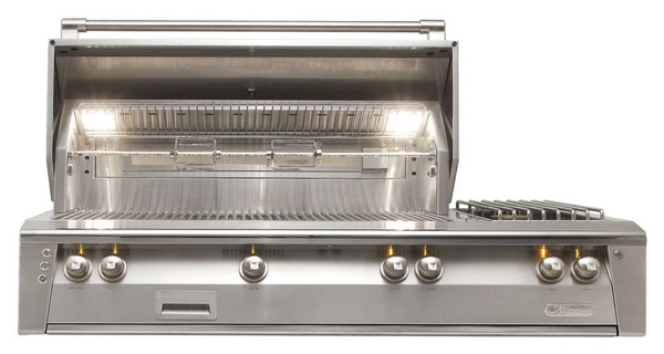 Asador de Gas Alfresco 56" Deluxe Grill Empotrable