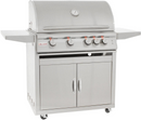 Asador de Gas Blaze 4 LTE con Carrito