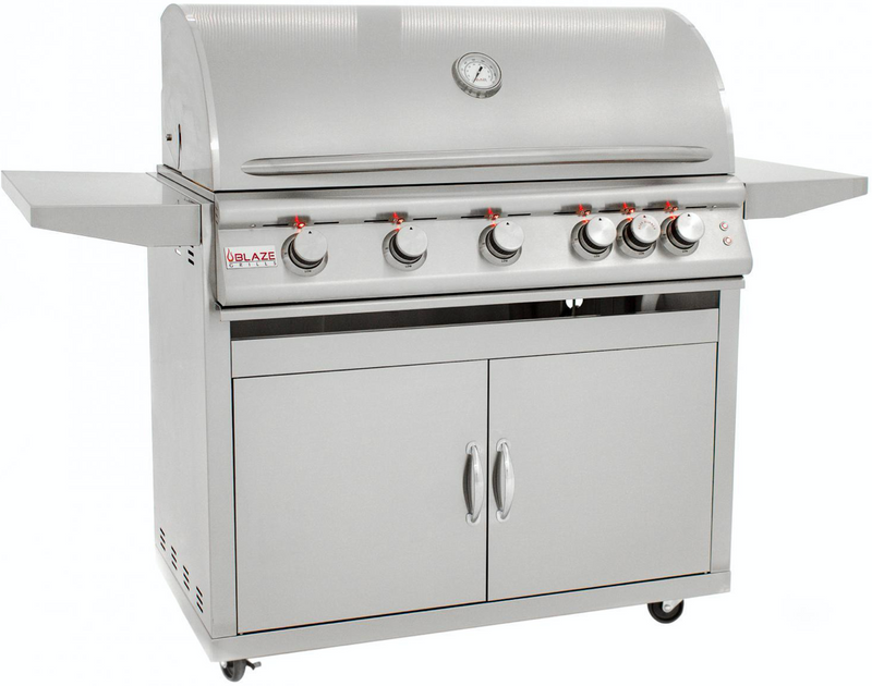 Asador de Gas Blaze 5 LTE con Carrito