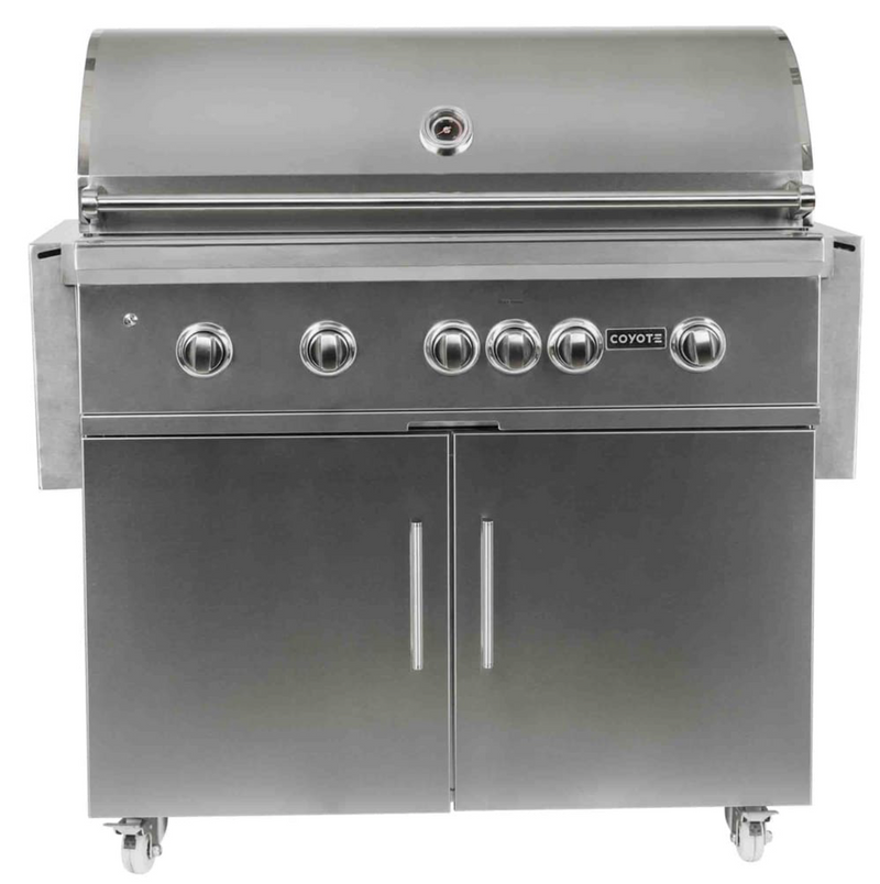 Asador de Gas Coyote 42" Serie S con Carrito