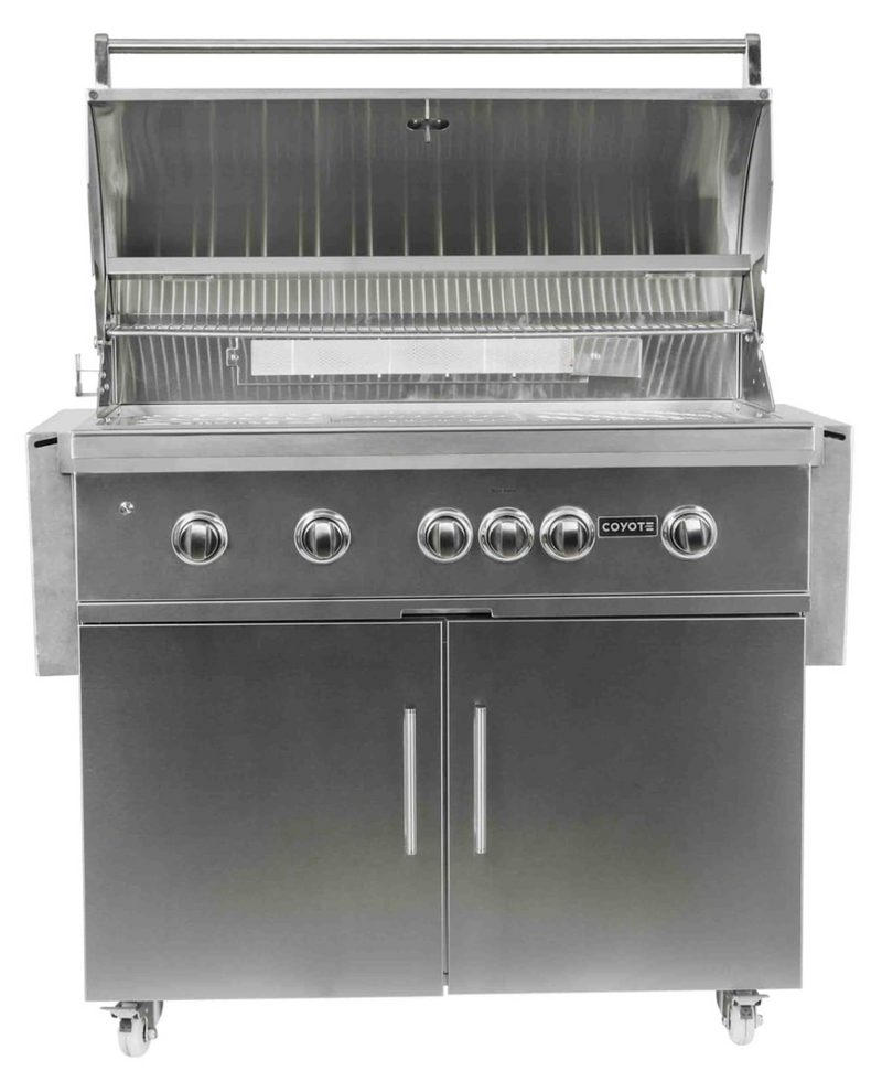 Asador de Gas Coyote 42" Serie S con Carrito