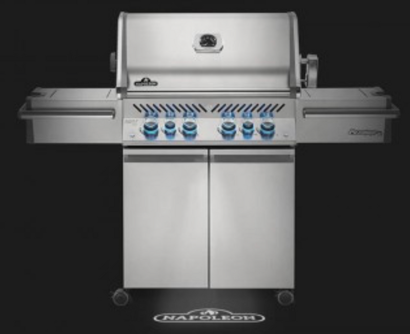 Asador de Gas Napoleon Prestige PRO 500 RSIB con Carrito